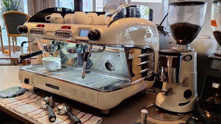 Kaffeemaschine für sozial-missionarisches Café-Stadtmission Bayreuth